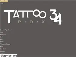 Sites similar to tattoo34pdx.com