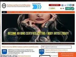 Sites similar to tattooartistcertificates.com