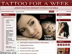 Sites similar to tattooforaweek.com