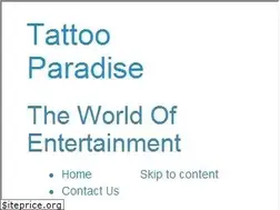 Sites similar to tattooparadise.info
