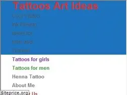 Sites similar to tattoosartideas.com