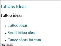 Sites similar to tattoosideas.net