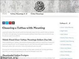 Sites similar to tattooswithmeaning.com