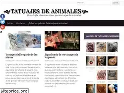Sites similar to tatuajesanimales.com