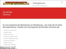 Sites similar to tatuajescars.com