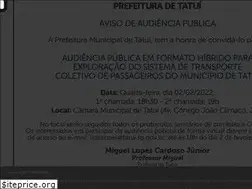 Sites similar to tatui.sp.gov.br