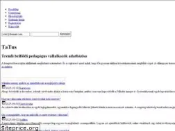 Sites similar to tatus.hu