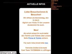 Sites similar to tatzmania.com