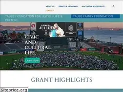 Sites similar to taubephilanthropies.org