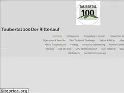 Sites similar to taubertal100.de