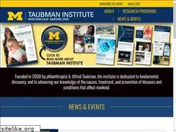 Sites similar to taubmaninstitute.org
