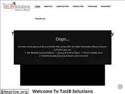 Sites similar to taubsolutions.com