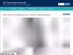 Sites similar to tauchersprechstunde.de