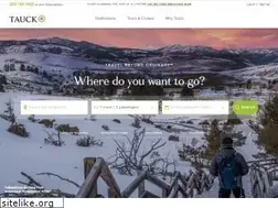Sites similar to tauck.com