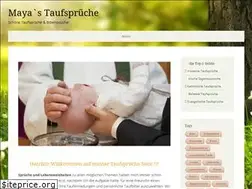 Sites similar to taufsprueche.top