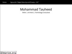 Sites similar to tauheed.online