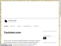 Sites similar to taulukot.com