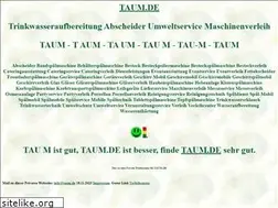 Sites similar to taum.de