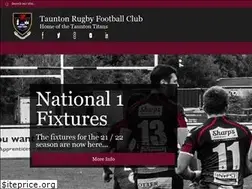 Sites similar to tauntonrfc.co.uk