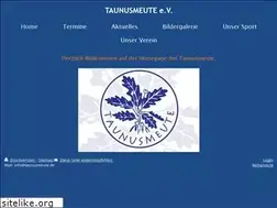 Sites similar to taunusmeute.de
