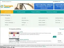 Sites similar to tauragesskelbimai.lt
