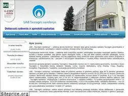 Sites similar to tauragesvandenys.lt