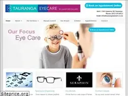 Sites similar to taurangaeyecare.co.nz