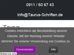 Sites similar to taurus-schriften.de