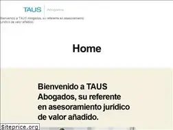 Sites similar to taus.es