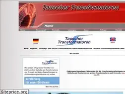 Sites similar to tauscher-transformatoren.de