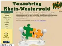 Sites similar to tauschring-ww.de