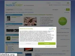 Sites similar to tauschticket.de