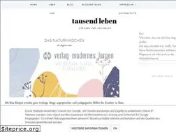 Sites similar to tausend-leben.de