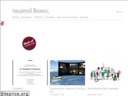 Sites similar to tausend-rosen.at