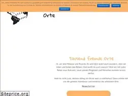 Sites similar to tausendfremdeorte.de