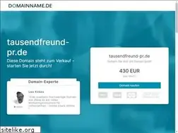 Sites similar to tausendfreund-pr.de
