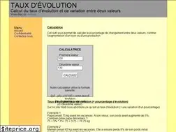Sites similar to taux-evolution.fr