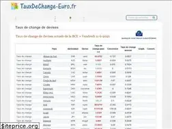 Sites similar to tauxdechange-euro.fr