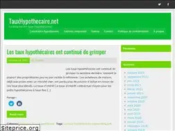 Sites similar to tauxhypothecaire.net