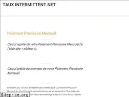 Sites similar to tauxintermittent.net