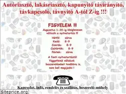 Sites similar to tavadok.hu