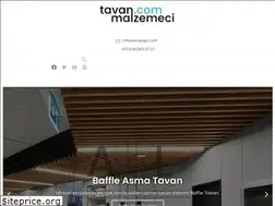 Sites similar to tavanmalzemeci.com