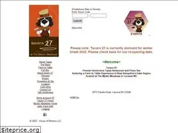 Sites similar to tavern27.com