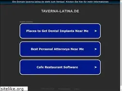 Sites similar to taverna-latina.de