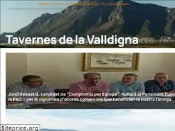 Sites similar to tavernes.compromis.net