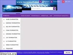 Sites similar to taviranyitobolt.hu