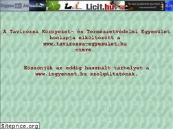 Sites similar to tavirozsa.fantom.hu