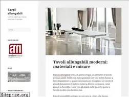 Sites similar to tavoliallungabili.net