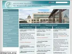 Sites similar to tax.mpg.de