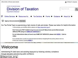 Sites similar to tax.ri.gov